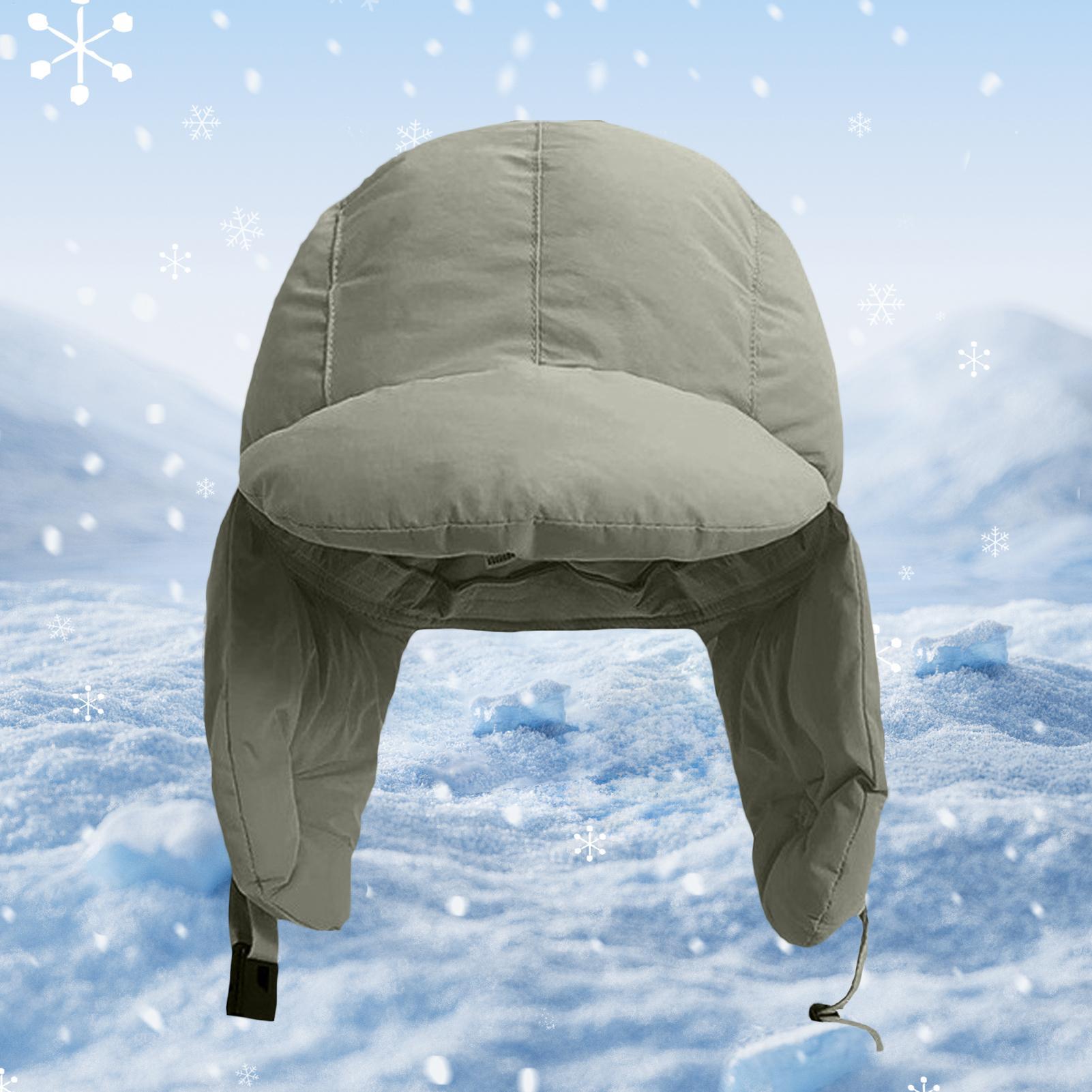 Trapper Hat Warm Headwear With - Trapper Hat Ear Flap avaliação e preço