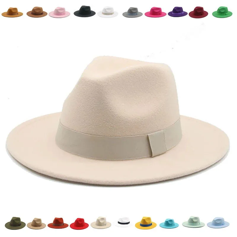 Fedora Hat Women Winter Hats f - Fedora Hat Wool avaliação e preço