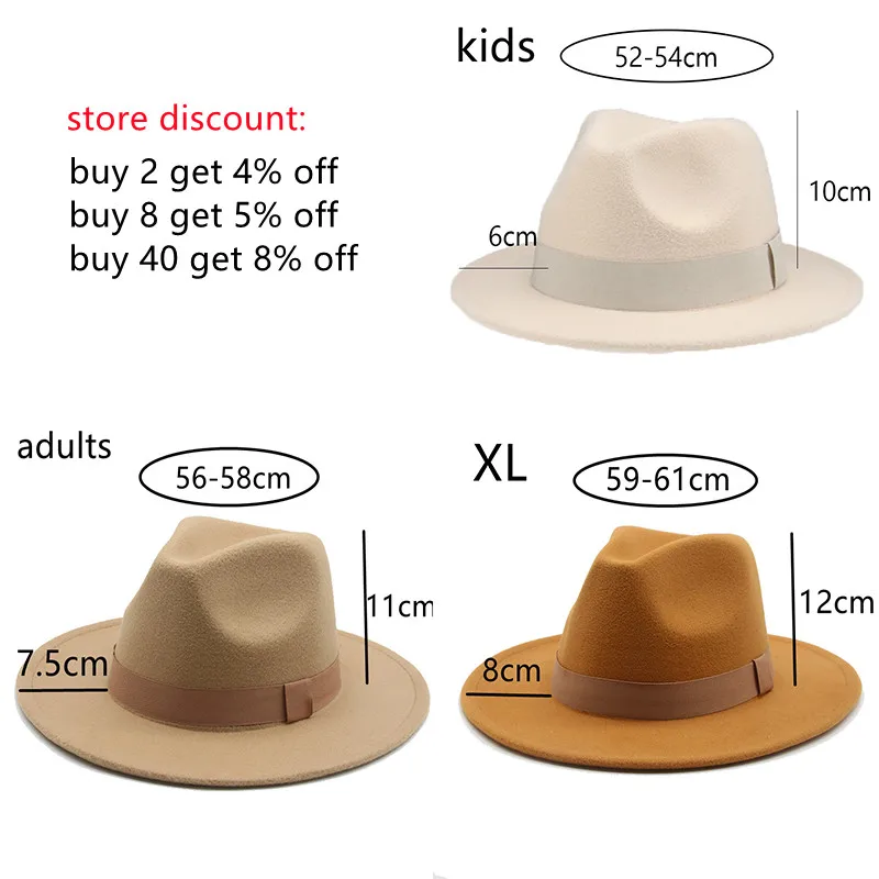Fedora Hat Women Winter Hats f - Fedora Hat Wool avaliação e preço