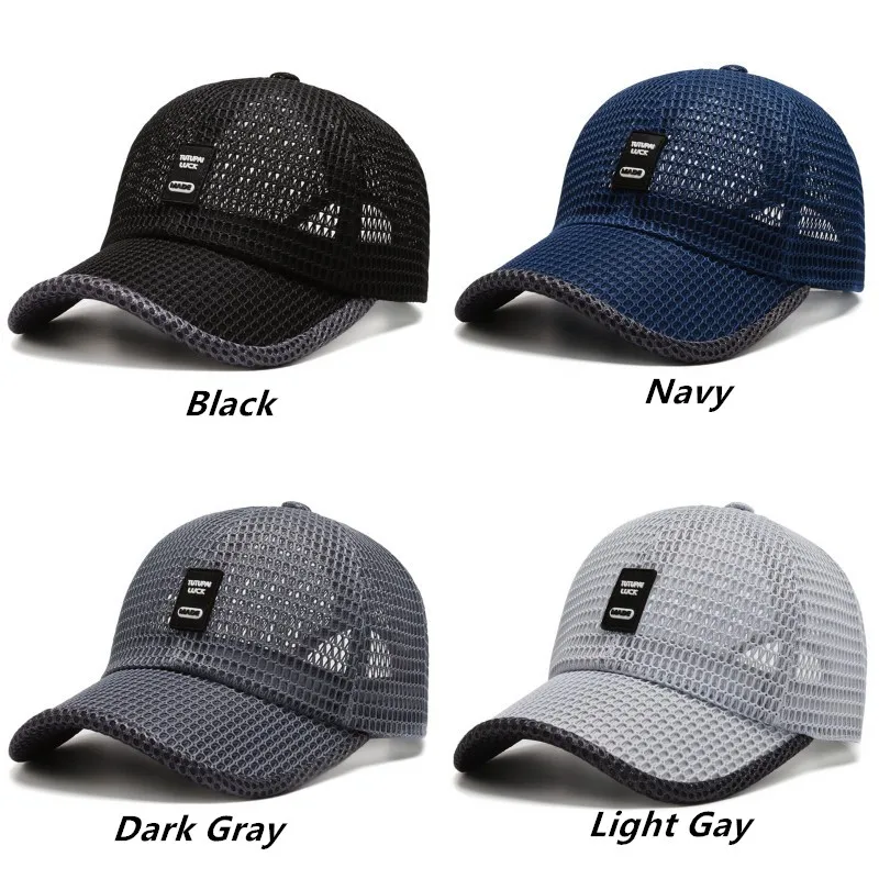 Men Women Summer Full Mesh Qui - Trucker Cap Mesh avaliação e preço