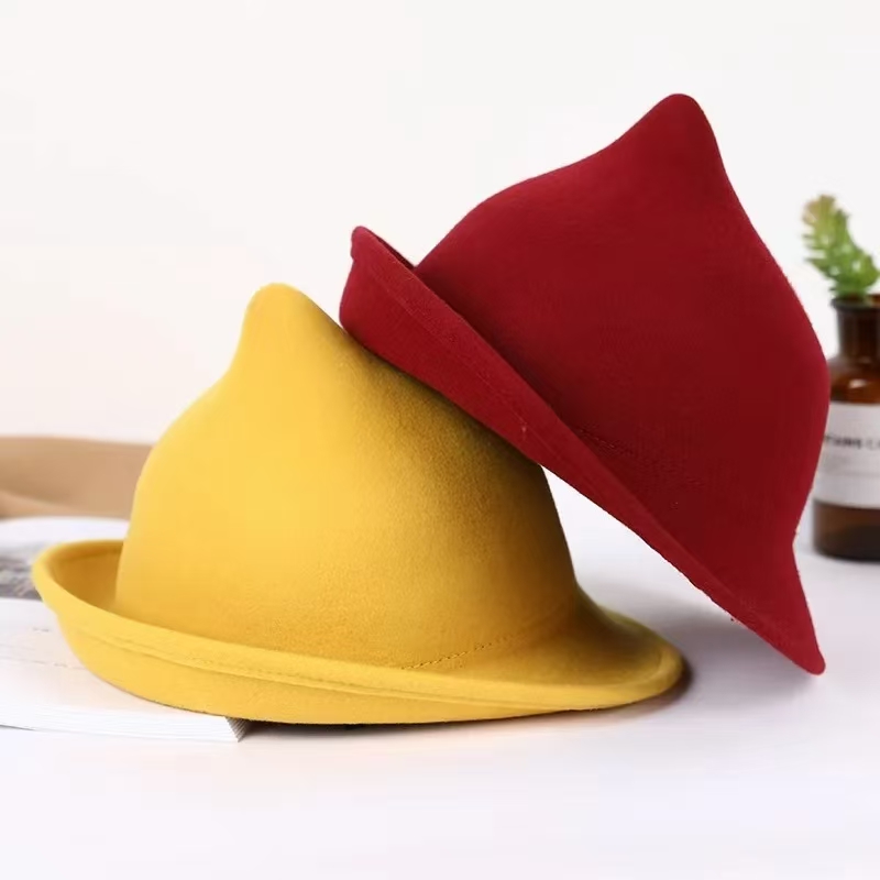 2025  100% Wool Modern Witch H - Fedora Hat Wool avaliação e preço