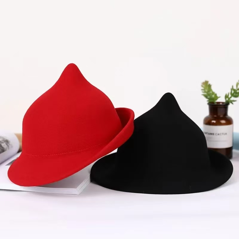 2025  100% Wool Modern Witch H - Fedora Hat Wool avaliação e preço