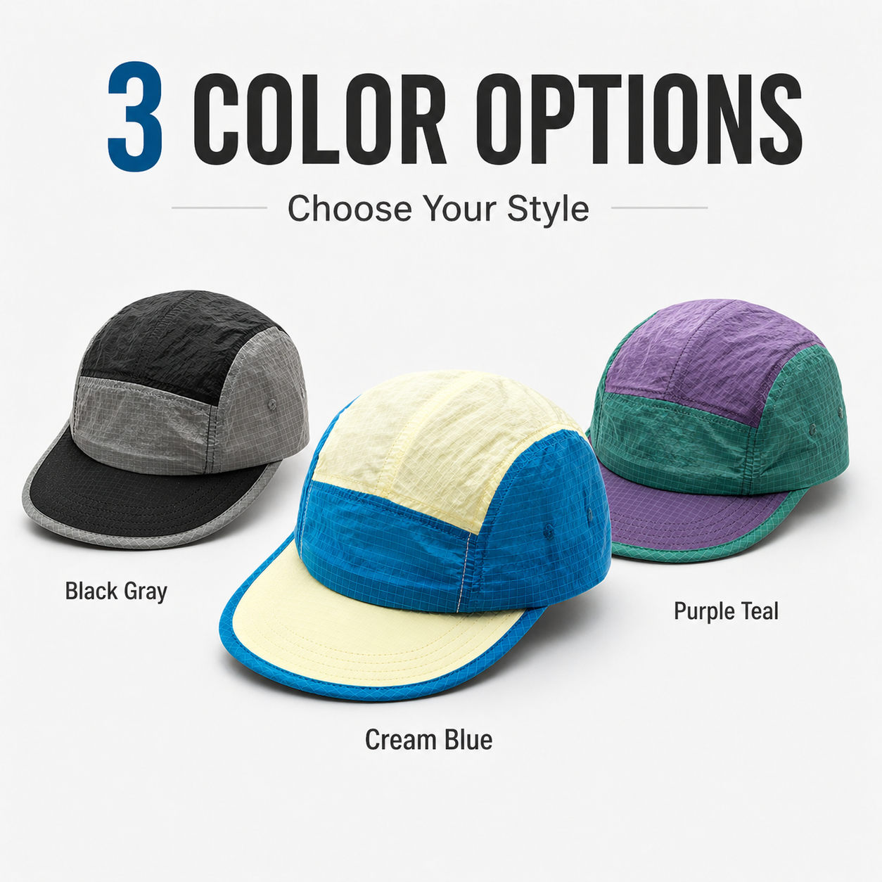 Unisex 5 Panel Camp Cap Ripsto - Corduroy Cap 5 Panel avaliação e preço