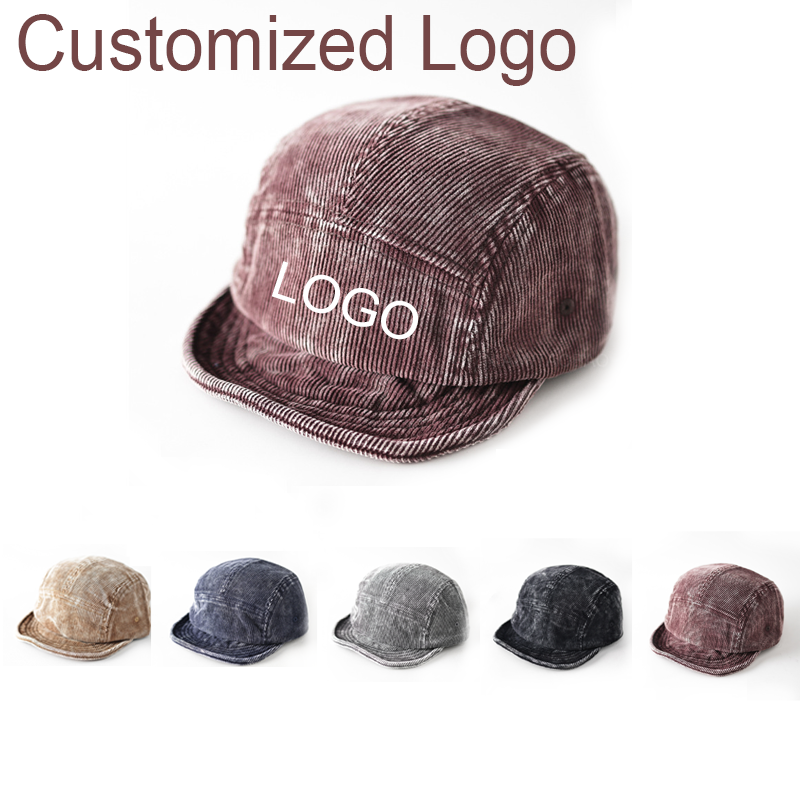 Retro Old Corduroy 5-panel Sho - Corduroy Cap 5 Panel avaliação e preço