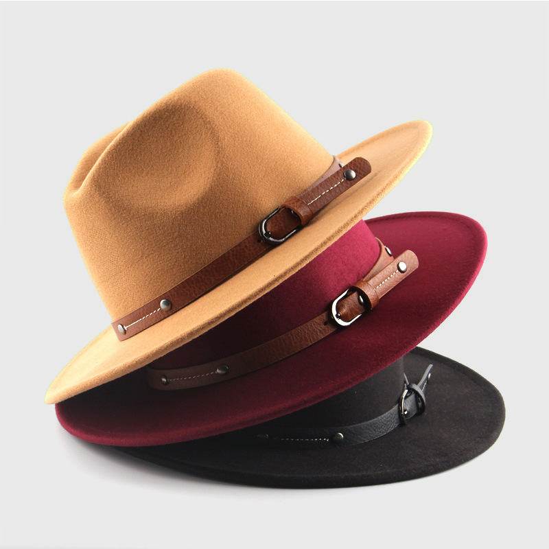 Wool Fedora Hat For Women Men  - Fedora Hat Wool avaliação e preço