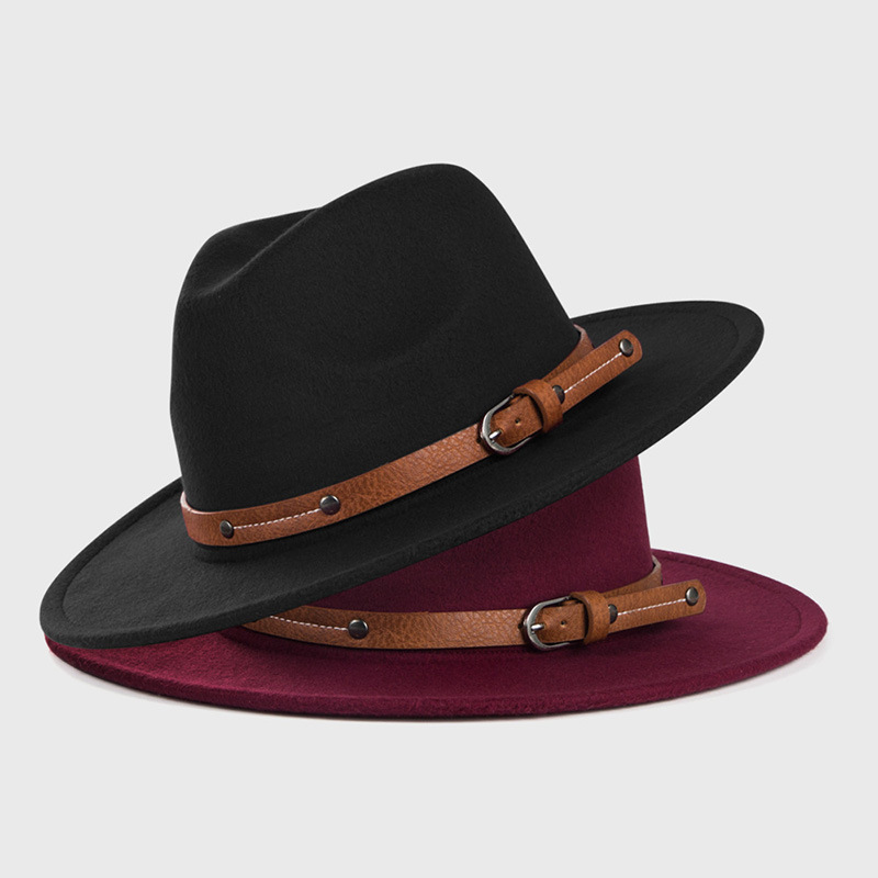 Wool Fedora Hat For Women Men  - Fedora Hat Wool avaliação e preço