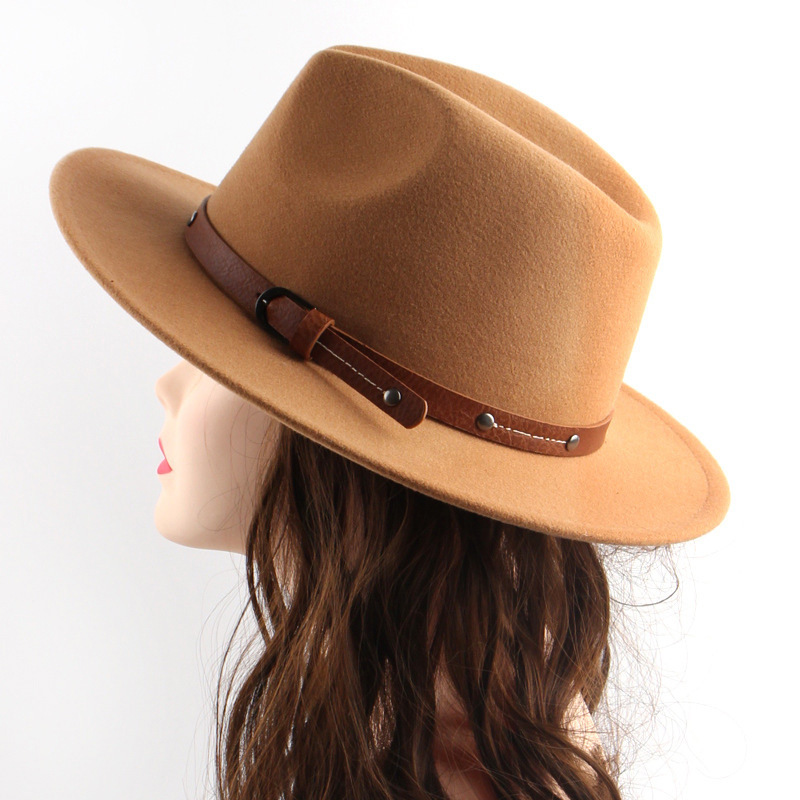 Wool Fedora Hat For Women Men  - Fedora Hat Wool avaliação e preço