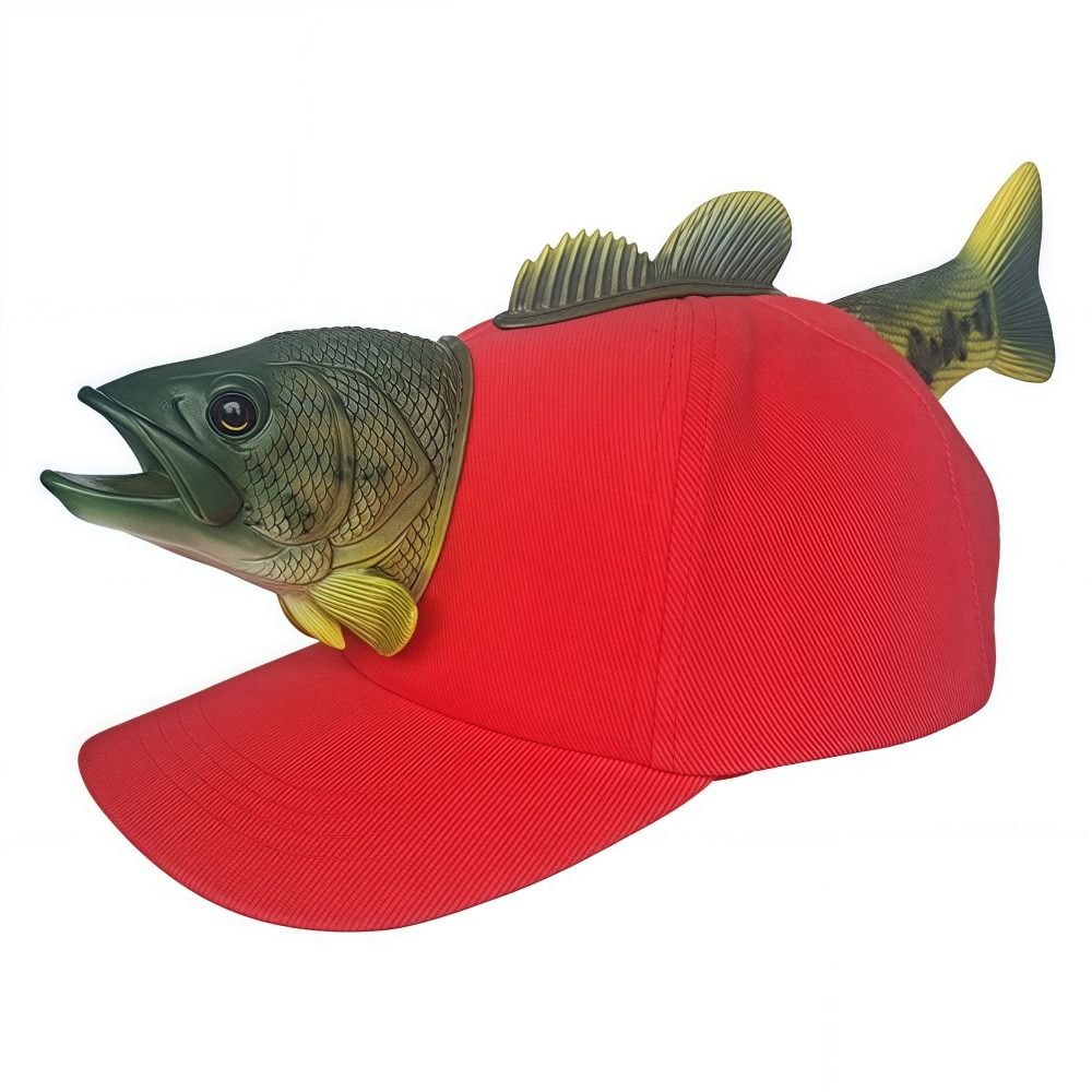 Funny 3D Fish Animal Trucker H - Trucker Cap Mesh avaliação e preço