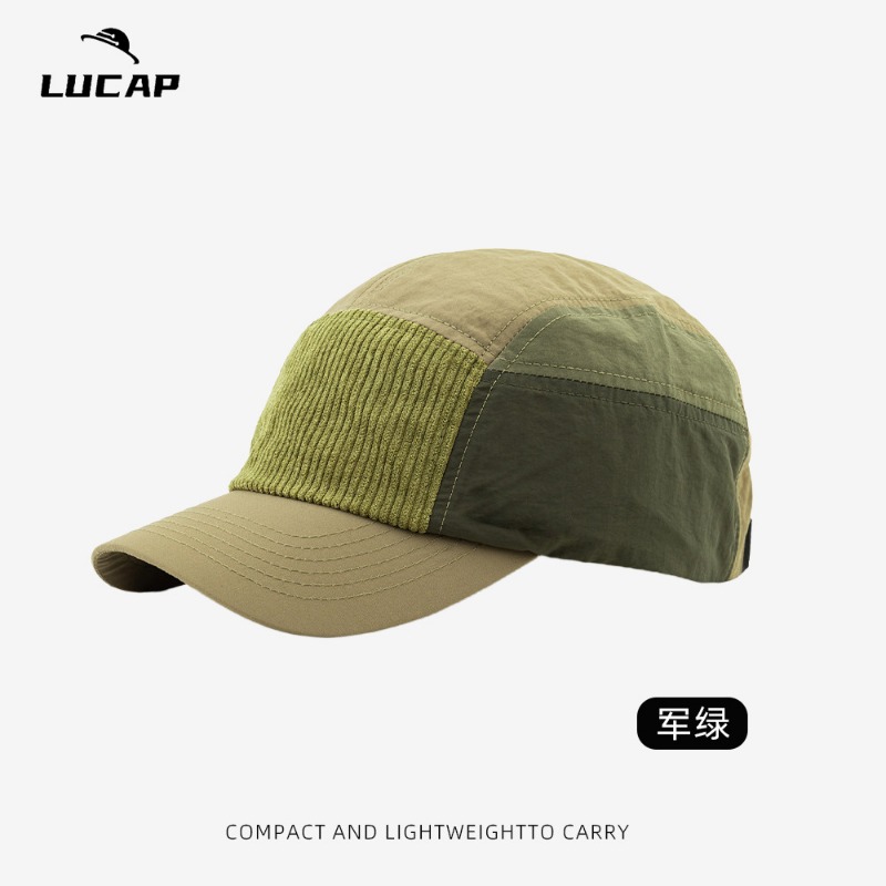 Custom Embroidered Logo Color  - Corduroy Cap 5 Panel avaliação e preço