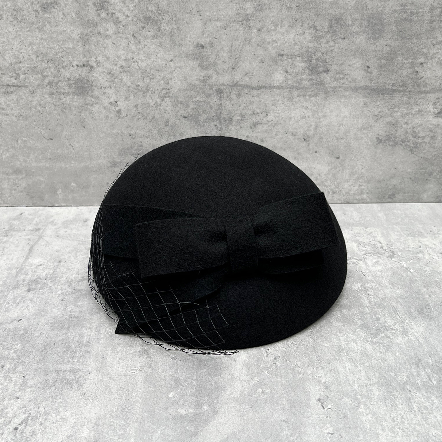 French Elegant Mesh-Bow Wool B - Beret French Wool avaliação e preço