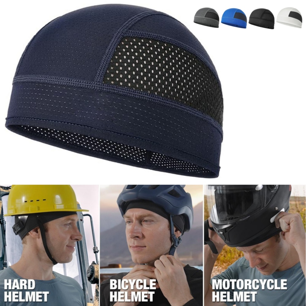 Summer Mesh Thin Vents Beanie  - Skull Cap Helmet Liner avaliação e preço