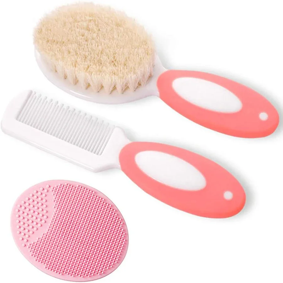 Baby Hair Brush Set for Newbor - Swim Hat Silicone avaliação e preço