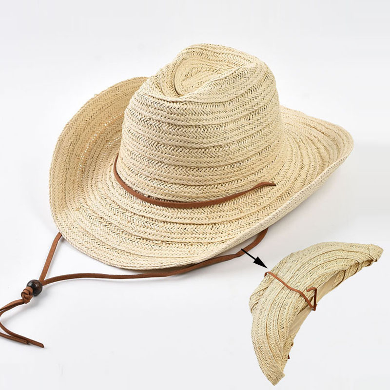 Paper Straw Cowboy Hats for Wo - Cowboy Hat Straw avaliação e preço