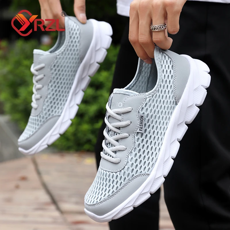 YRZL Tennis Shoes for Men Ligh - Running Cap Lightweight avaliação e preço