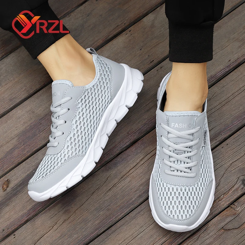 YRZL Tennis Shoes for Men Ligh - Running Cap Lightweight avaliação e preço