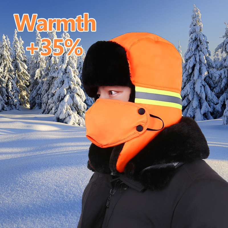 Winter Trapper Hat with Ear Fl - Winter Trapper Hat avaliação e preço