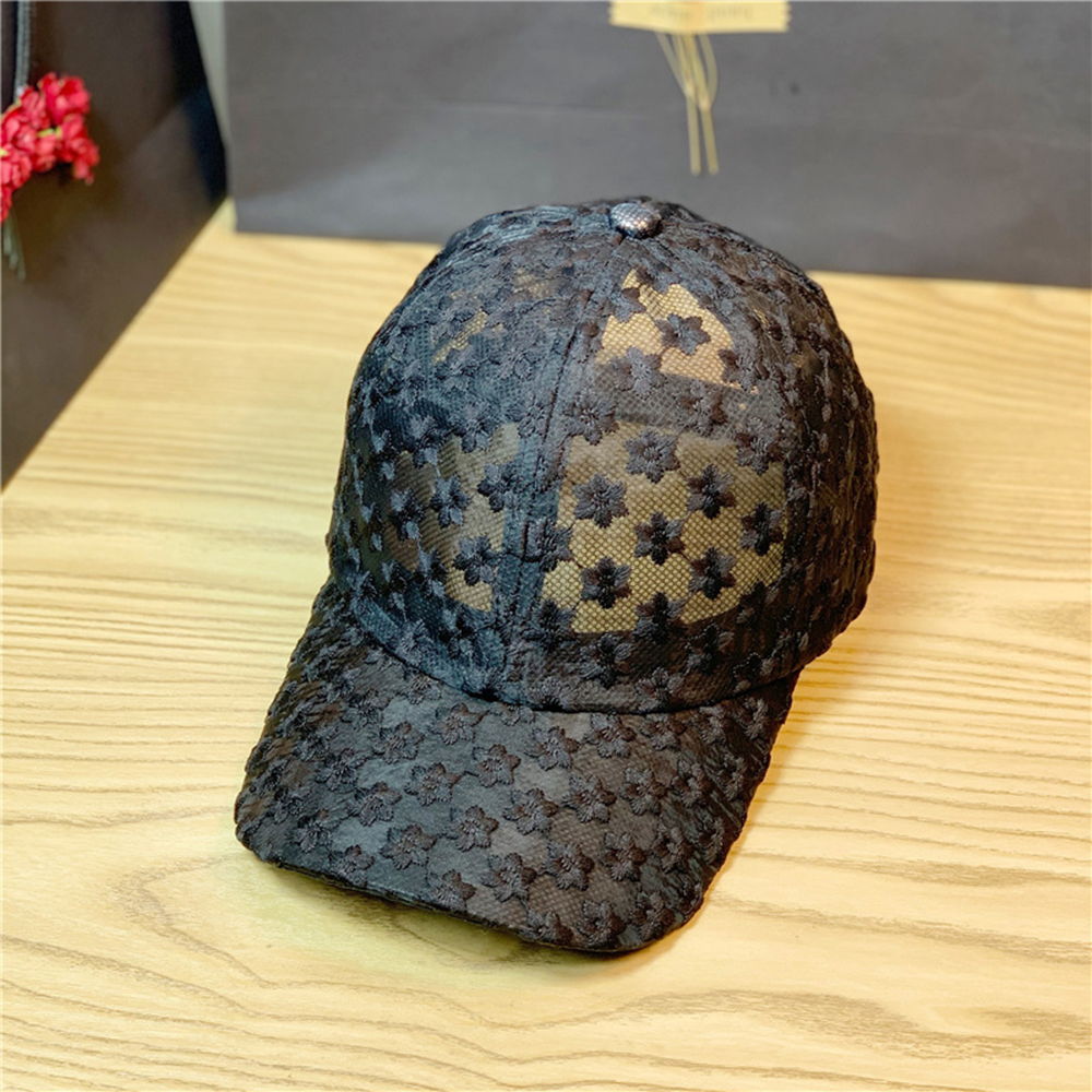 Breathable Lace Hollow Summer  - Baseball Cap Structured avaliação e preço
