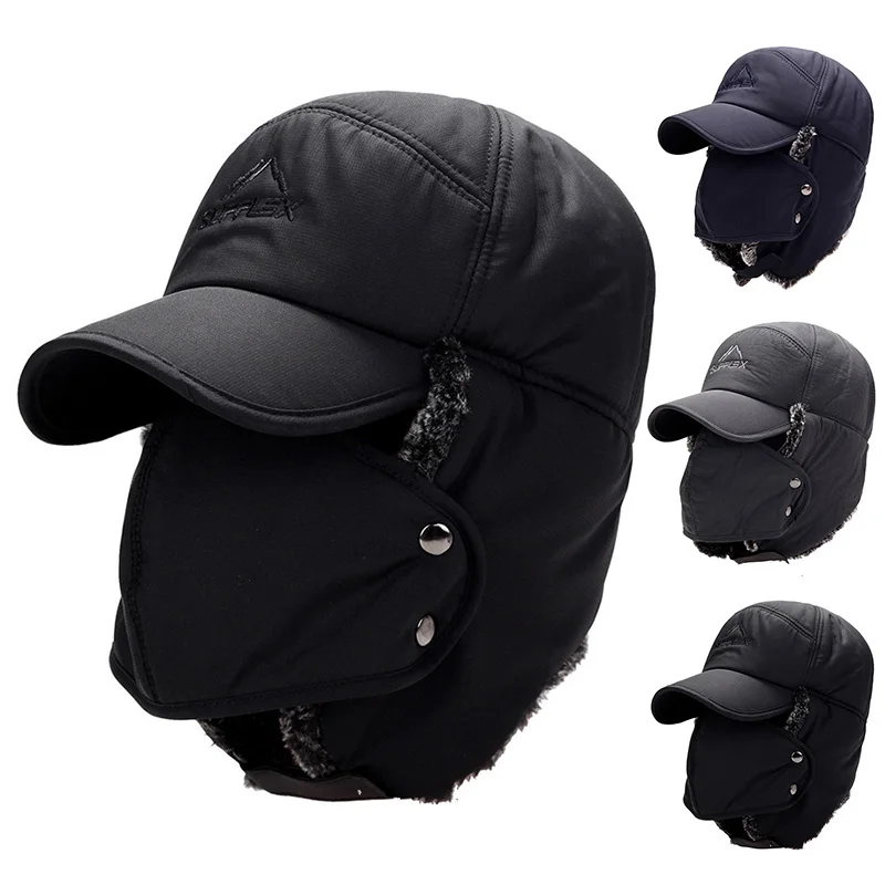 Winter Fur Warm Windproof Hat  - Winter Trapper Hat avaliação e preço