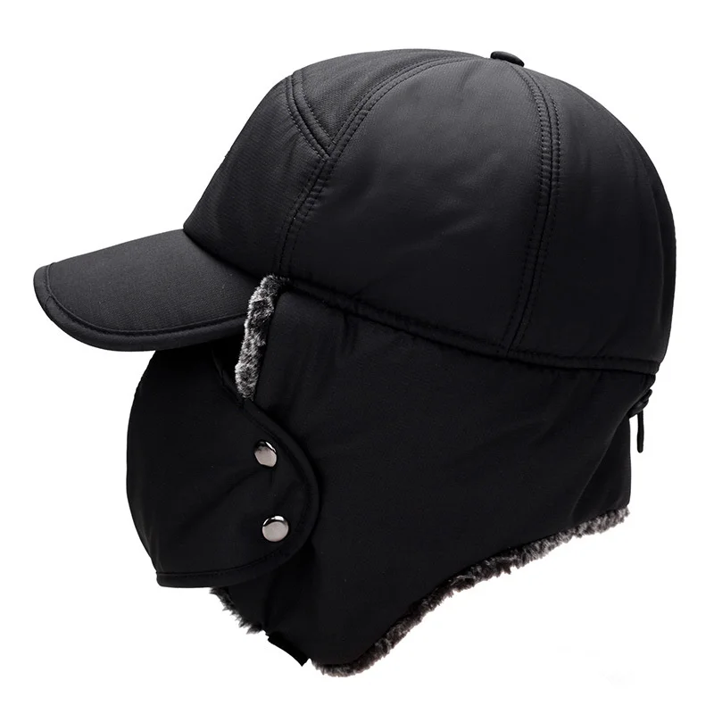 Winter Fur Warm Windproof Hat  - Winter Trapper Hat avaliação e preço