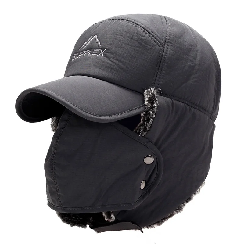 Winter Fur Warm Windproof Hat  - Winter Trapper Hat avaliação e preço