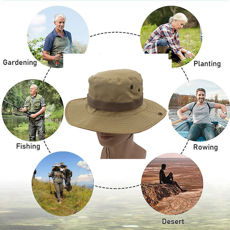 Men & Women Sun Hat Camouflage - Boonie Hat Tactical avaliação e preço