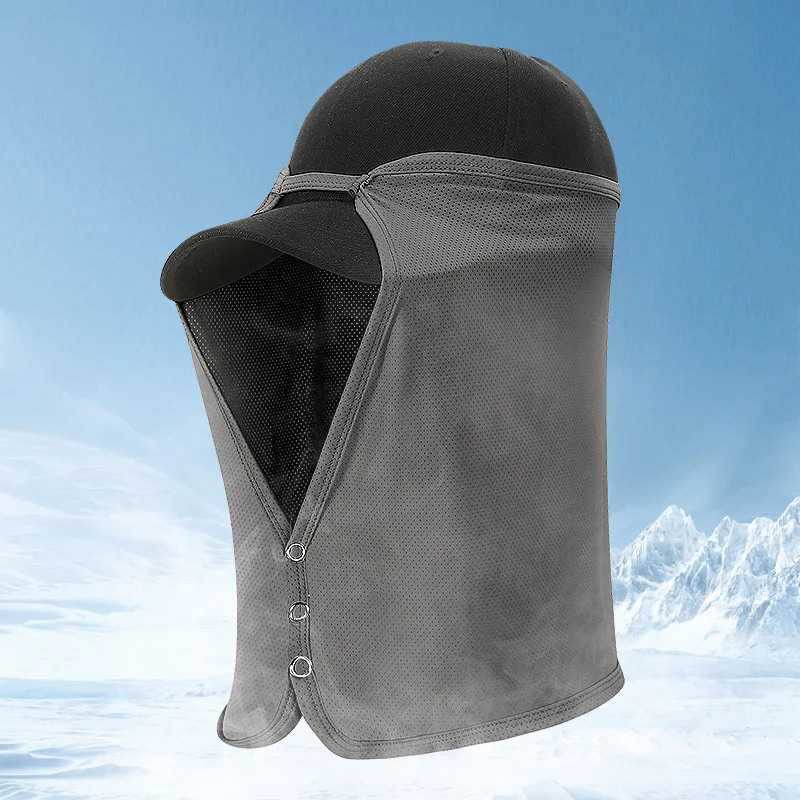 Quick Drying Fishing Cap Face  - Visor Sun Hat avaliação e preço