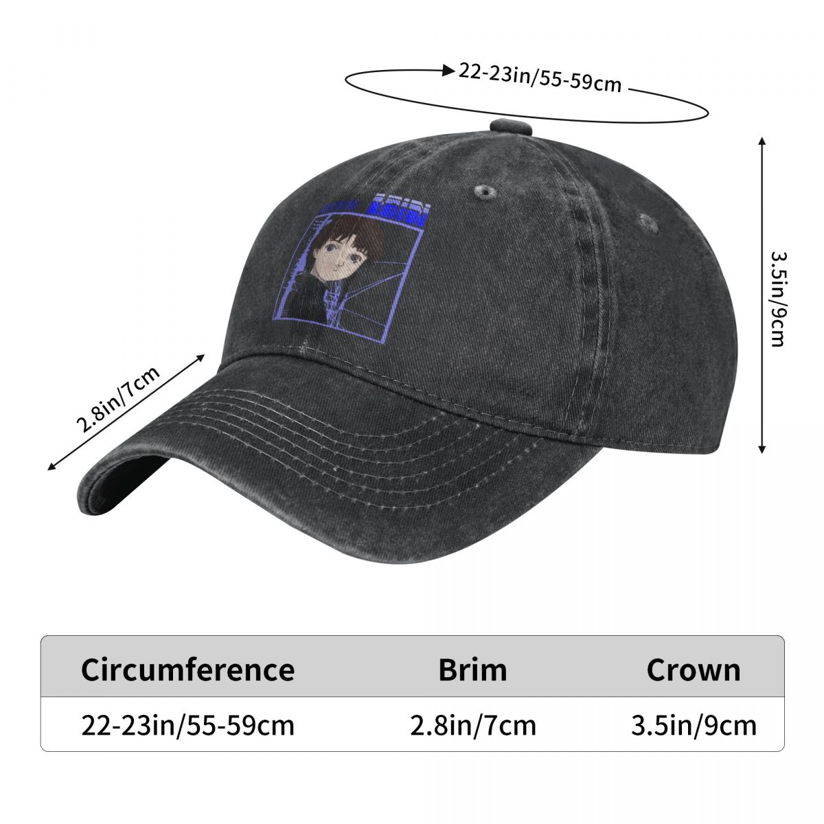 Washed Men's Baseball Cap Blue - Golf Cap Dad avaliação e preço