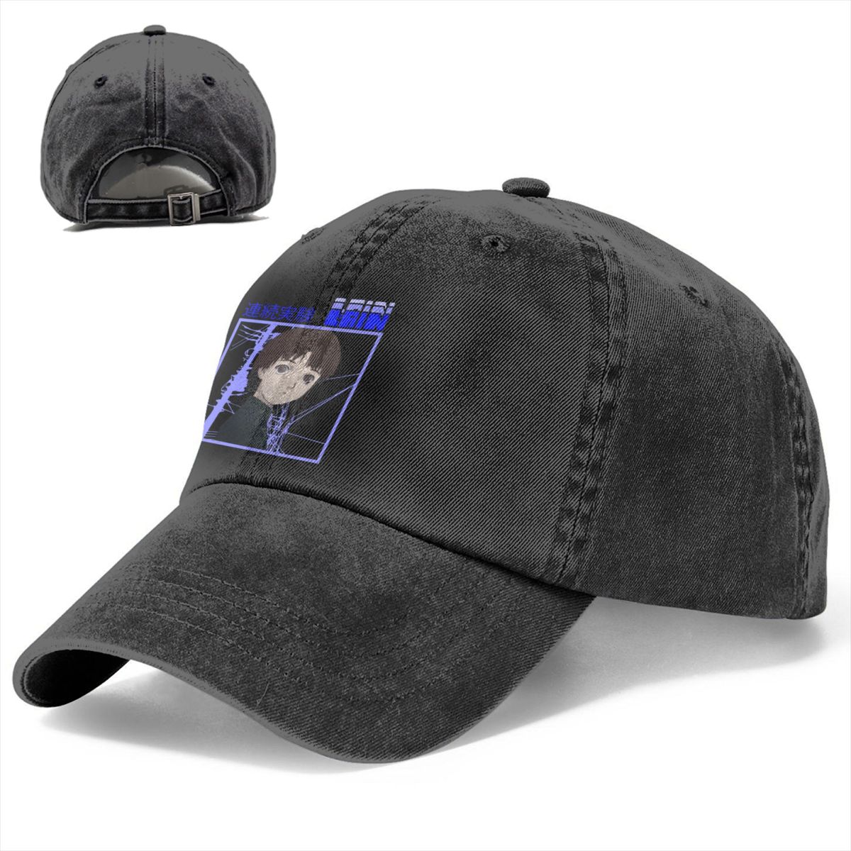 Washed Men's Baseball Cap Blue - Golf Cap Dad avaliação e preço