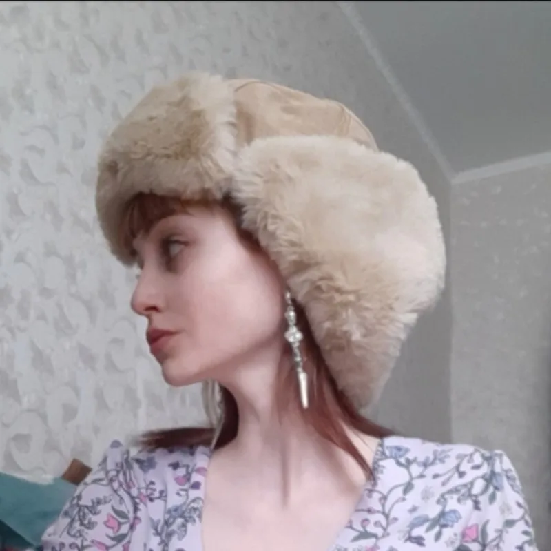 Pilot Winter Hat Outdoor Russi - Winter Trapper Hat avaliação e preço