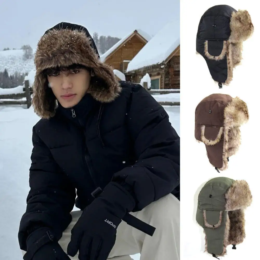 1PC Winter Trapper Aviator Tro - Winter Trapper Hat avaliação e preço
