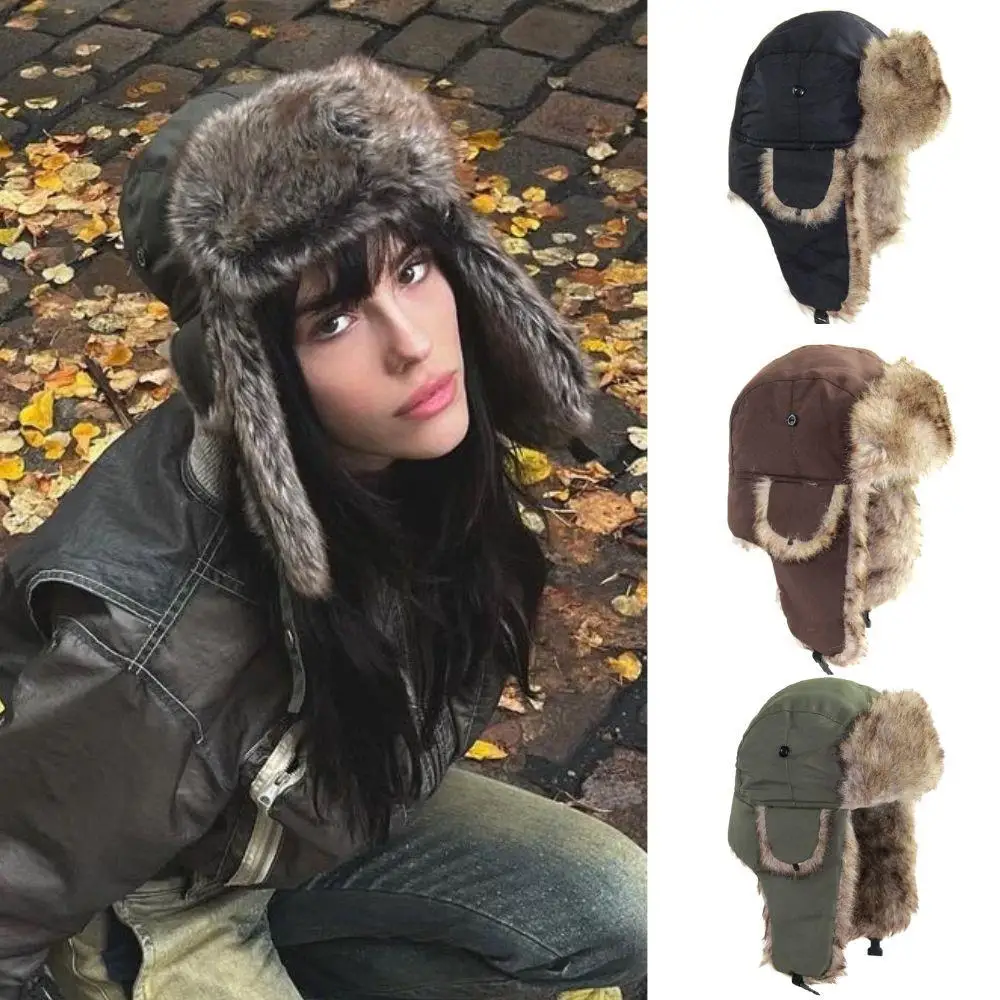 1PC Winter Trapper Aviator Tro - Winter Trapper Hat avaliação e preço
