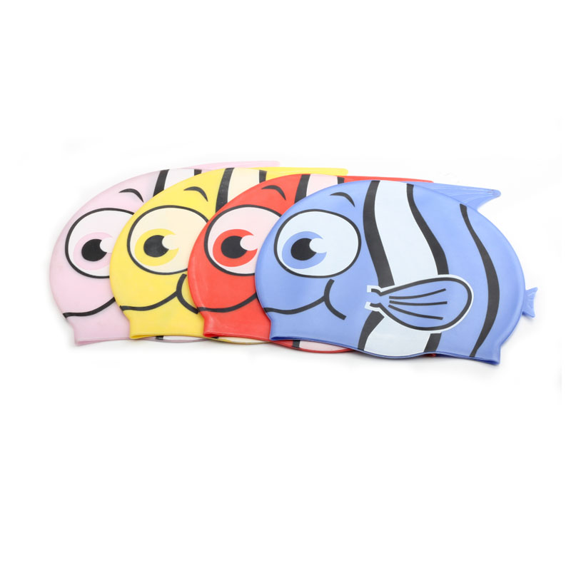 Boys Girls Silicone Elastic Sw - Swim Hat Silicone avaliação e preço