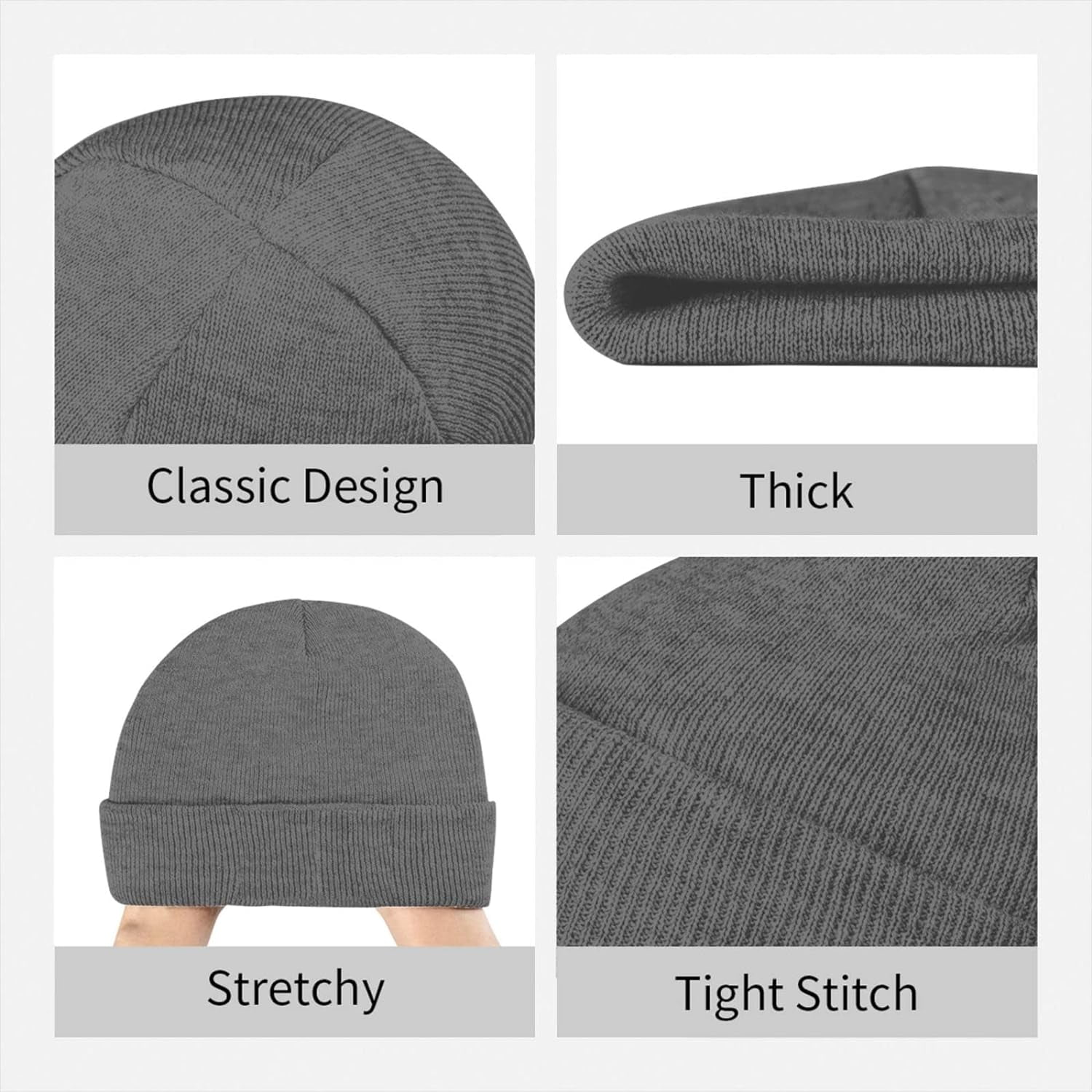 Fall For Jesus He Never Leaves - Beanie Cuffed Knit avaliação e preço