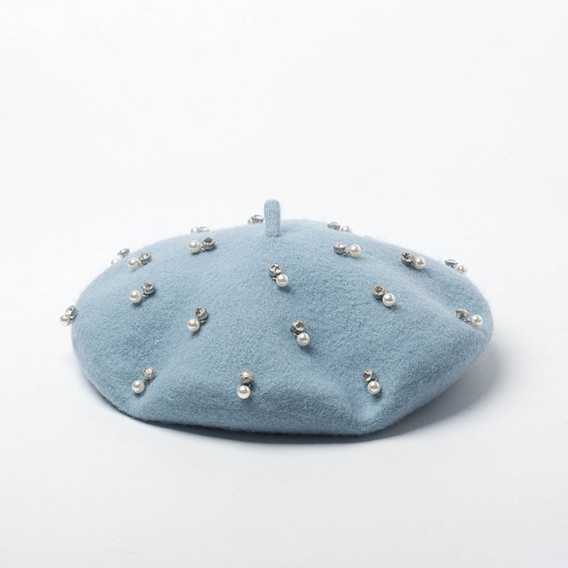 Trendy Winter Wool Beret Pearl - Beret French Wool avaliação e preço