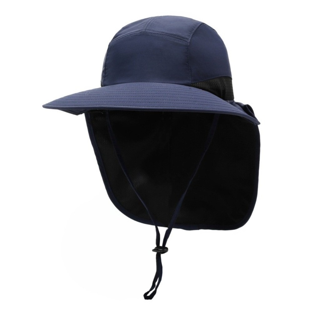 Simple Wide Brim Outdoor Sun H - Bucket Hat Cotton avaliação e preço