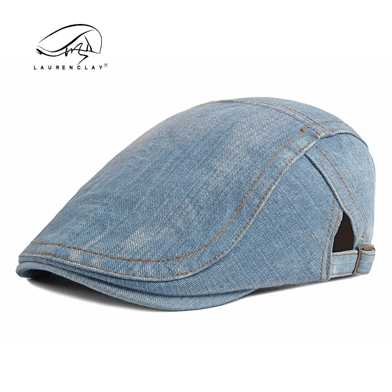 Denim Newsboy Hats Adjustable  - Newsboy Cap Ivy avaliação e preço