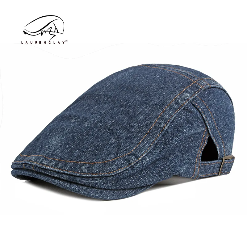 Denim Newsboy Hats Adjustable  - Newsboy Cap Ivy avaliação e preço