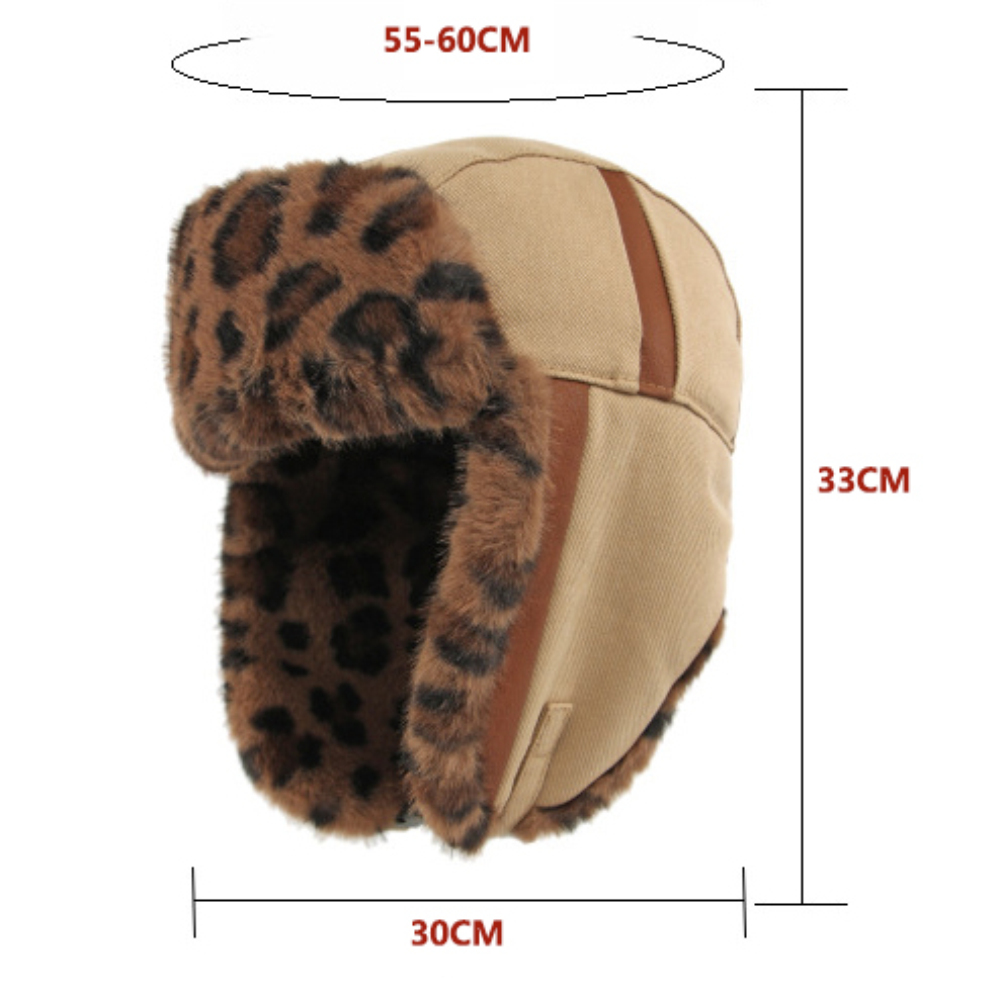 HT4981 Bomber Hat Men Women Th - Trapper Hat Ear Flap avaliação e preço