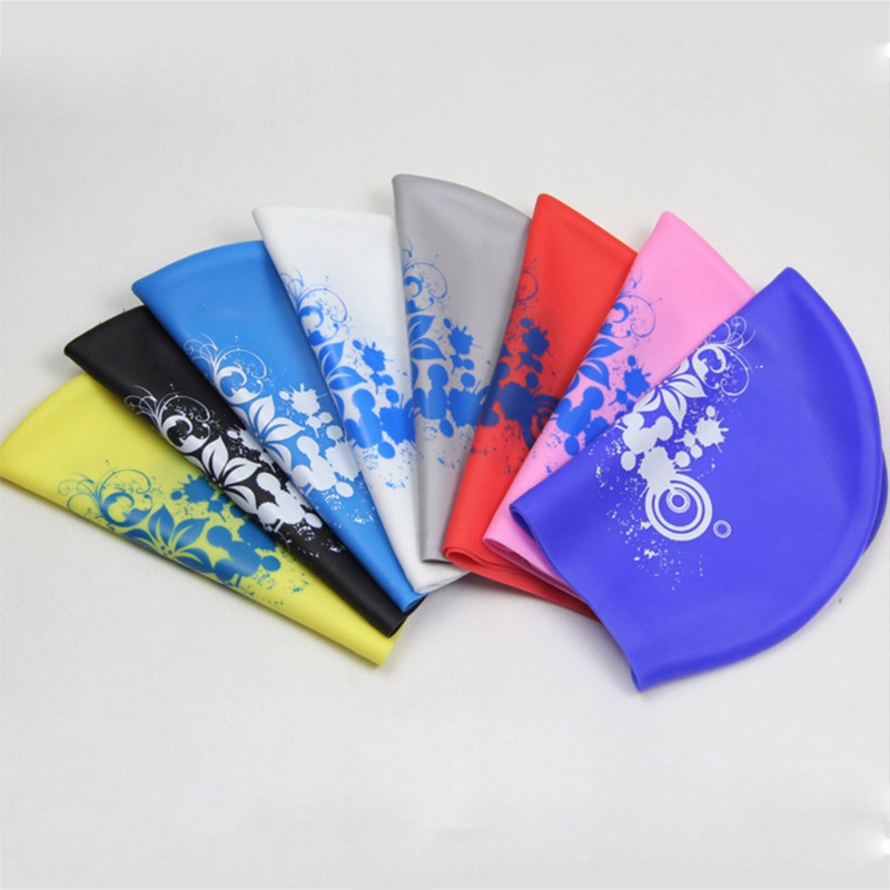 Silicone Swimming Cap for Long - Swim Hat Silicone avaliação e preço