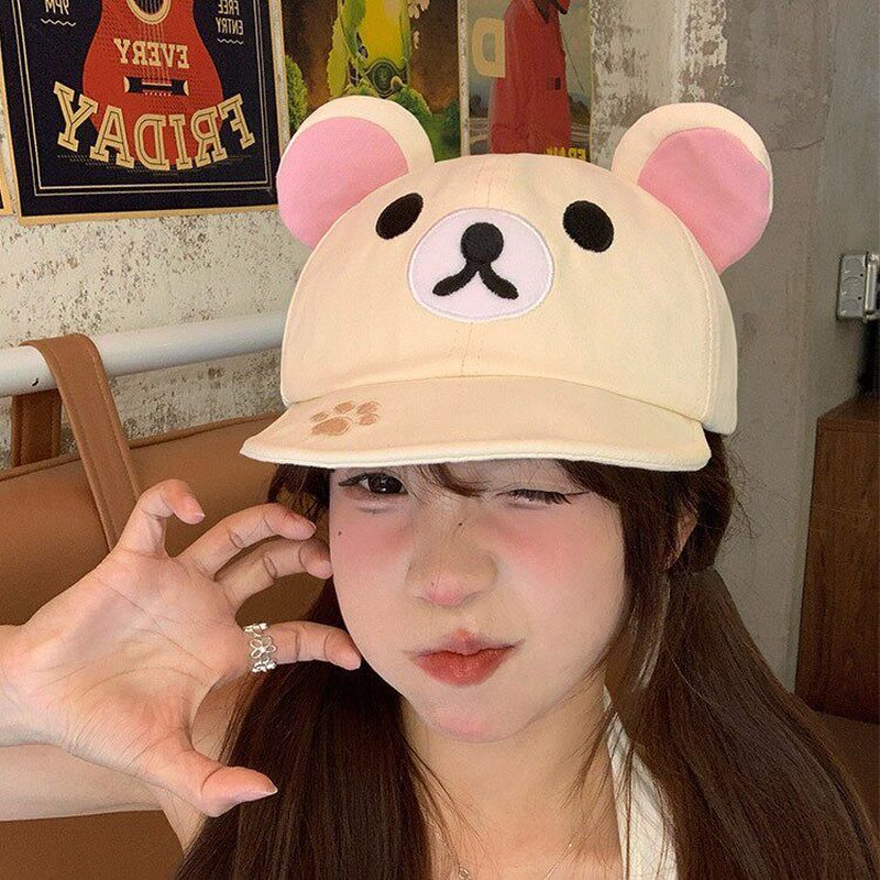 Rilakkuma Bear With Ear Cap Su - Visor Sun Hat avaliação e preço