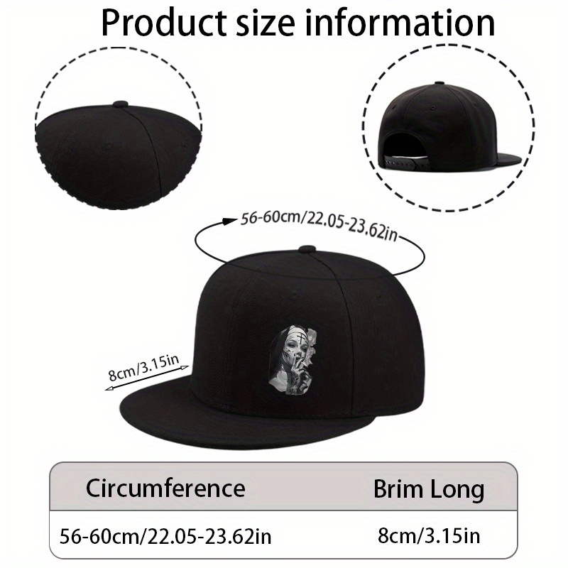 Fashion Flat Brim Baseball Cap - Snapback Hat Flat avaliação e preço