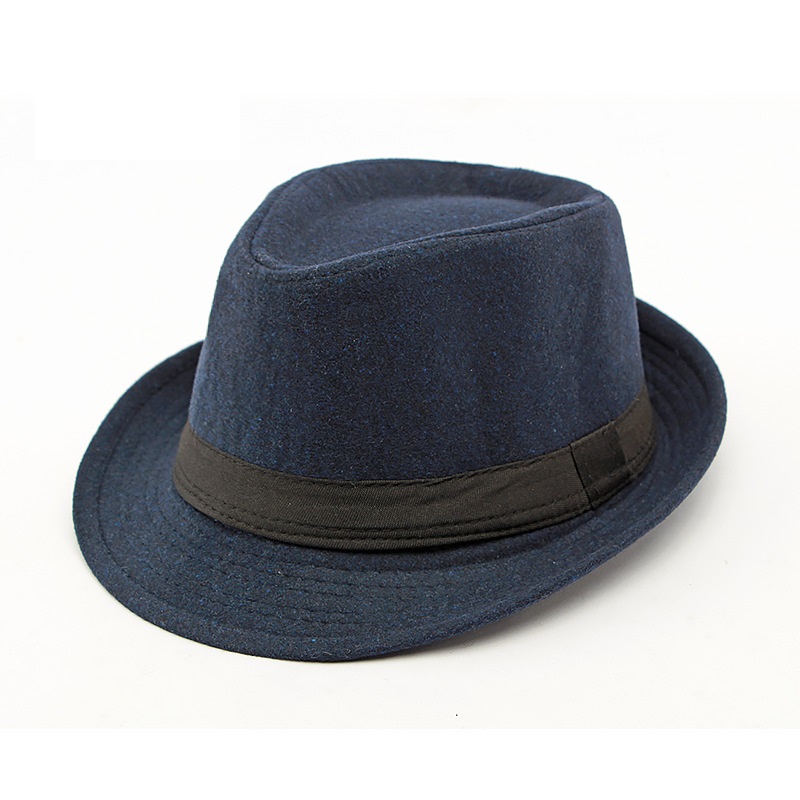 Hat for Men New Autumn Winter  - Fedora Hat Wool avaliação e preço