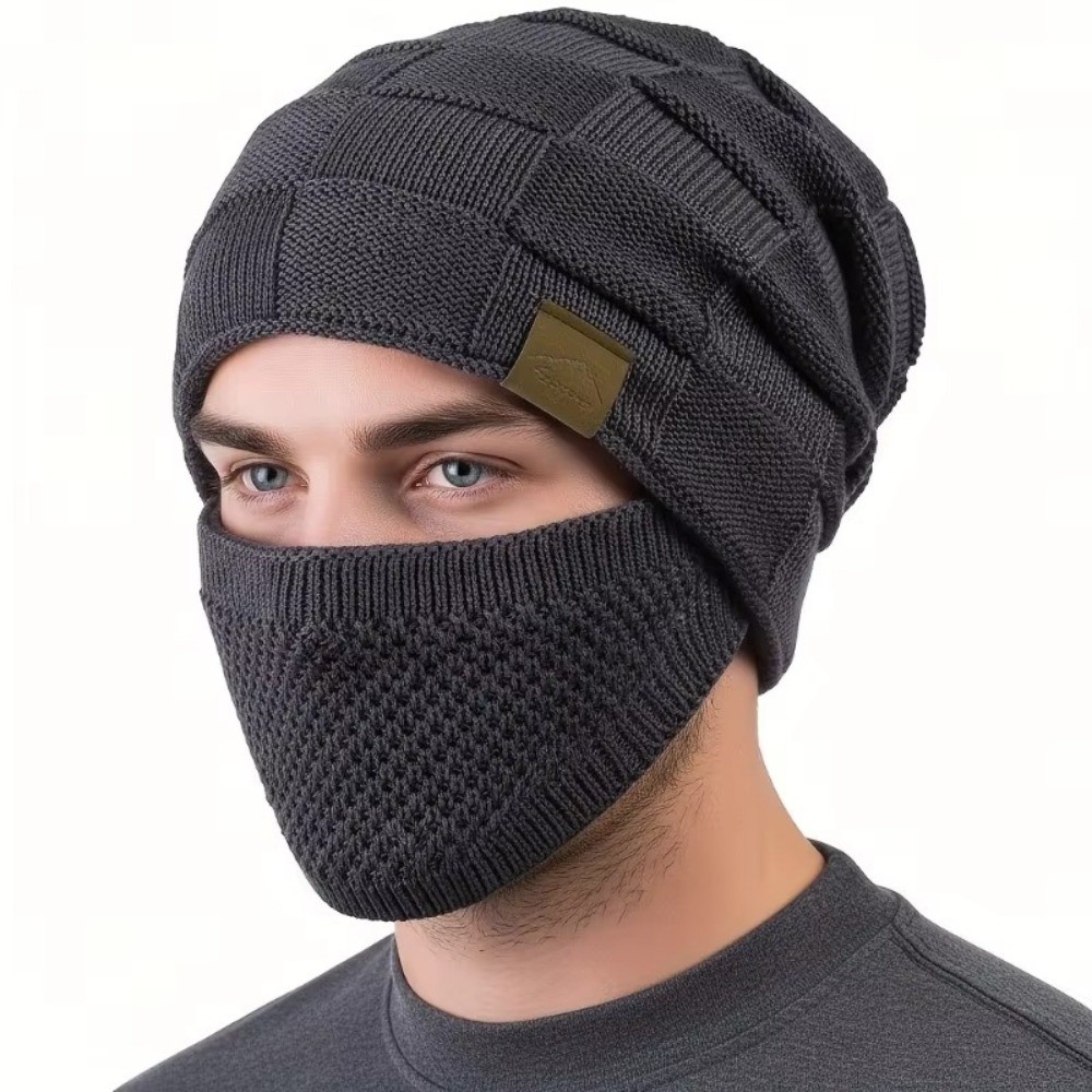 Plus Size Winter Beanie Cap So - Beanie Cuffed Knit avaliação e preço
