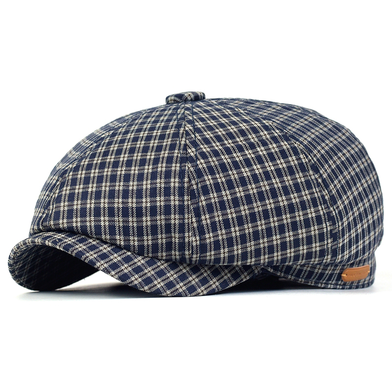Spring Summer Plaid Newsboy Ca - Newsboy Cap Ivy avaliação e preço