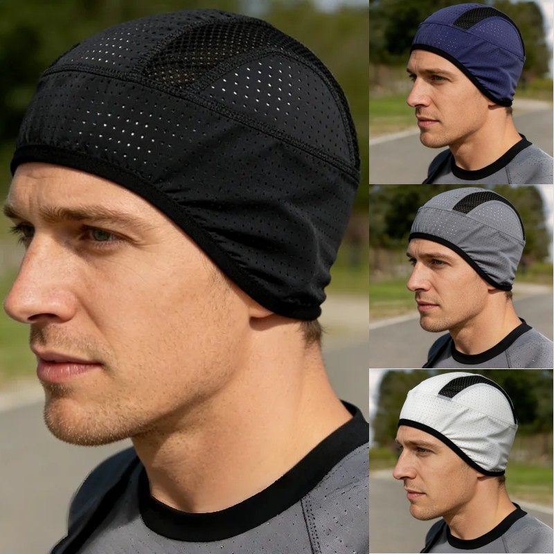 Summer Breathable Mesh Quick D - Skull Cap Helmet Liner avaliação e preço