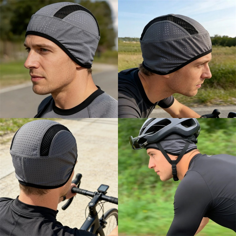 Summer Breathable Mesh Quick D - Skull Cap Helmet Liner avaliação e preço