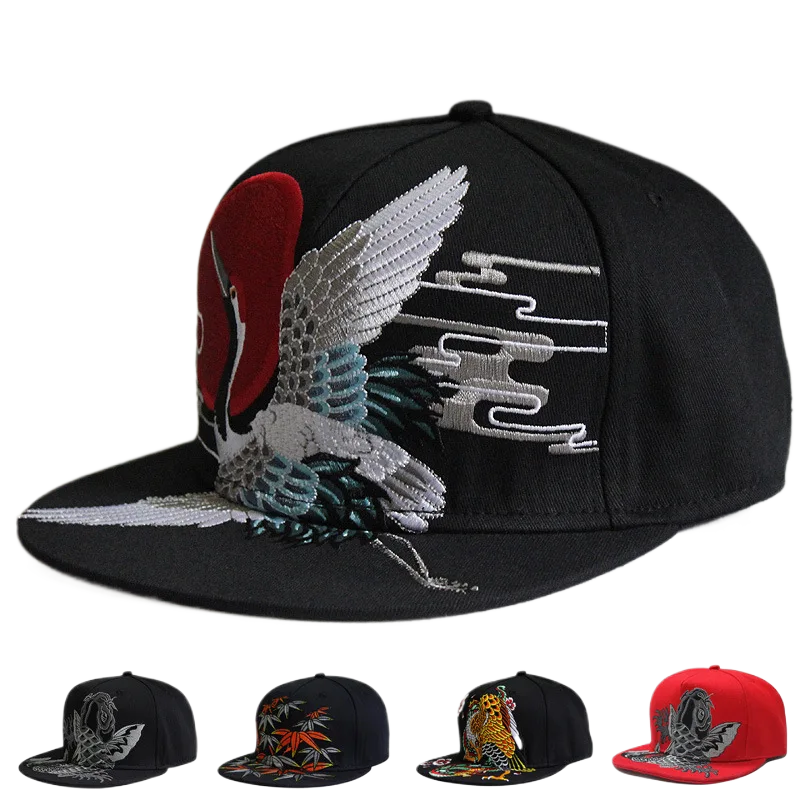 Men Flat Hat Hip Hop Snapback  - Snapback Hat Flat avaliação e preço