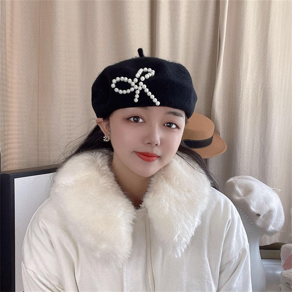 Fashion French Artist Warm Woo - Beret French Wool avaliação e preço