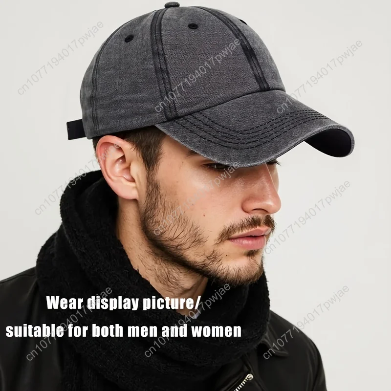 1pc Retro Distressed Washed Ba - Dad Hat Cotton avaliação e preço
