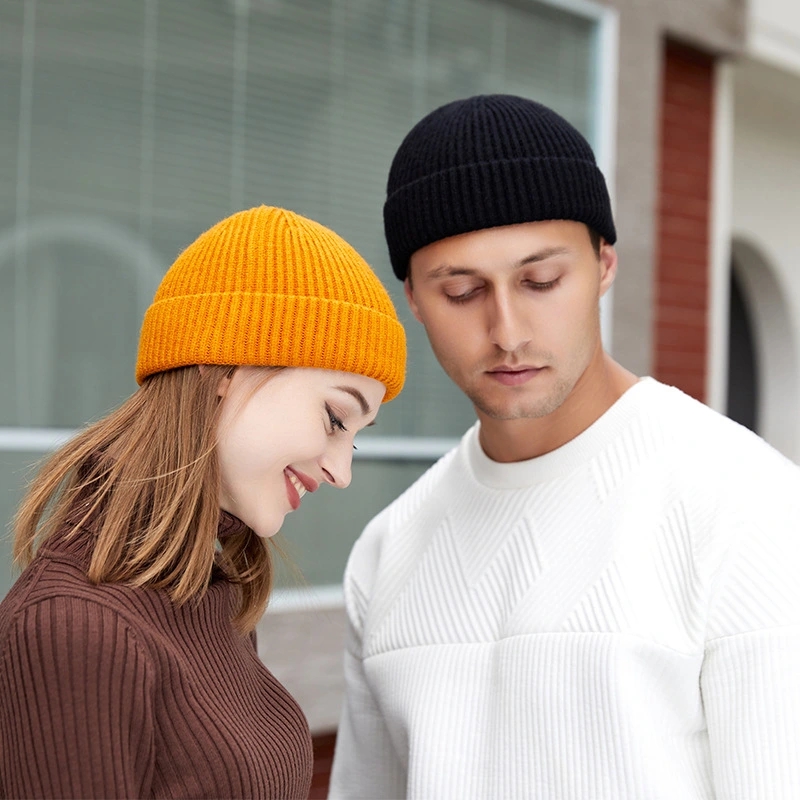 Winter Knitted Hat Warm Outdoo - Beanie Cuffed Knit avaliação e preço